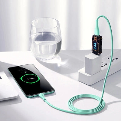 Joyroom Micro-USB Ladekabel – 2,4A Schnellladung 1m Grün - MIZO.at