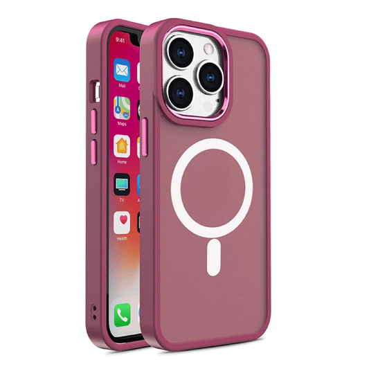 iPhone 15 Pro Max MagSafe Case Bordeaux 6,7 Zoll - MIZO.at