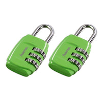 Hama 2-Set Combination Lock Green | Secure Travel Padlocks - MIZO.at