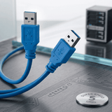 USB 3.0 Kabel A auf A 1,8m Datenkabel PC Laptop Verbindung - MIZO.at