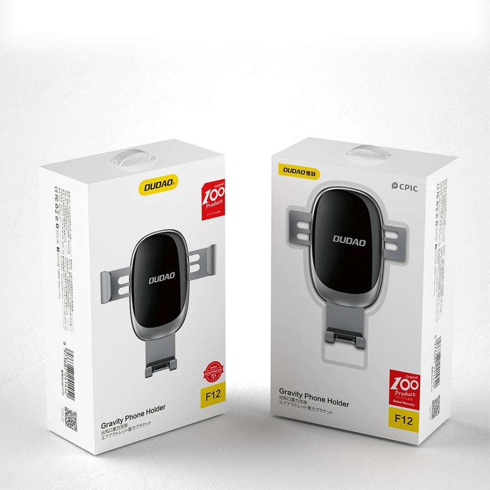 Dudao Gravity Car Holder | Vent Mount Phone Holder Black - MIZO.at