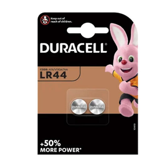 2er Pack Duracell LR44 / AG13 Alkaline Knopfzellen 1,5 V - MIZO.at