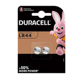 2er Pack Duracell LR44 / AG13 Alkaline Knopfzellen 1,5 V - MIZO.at