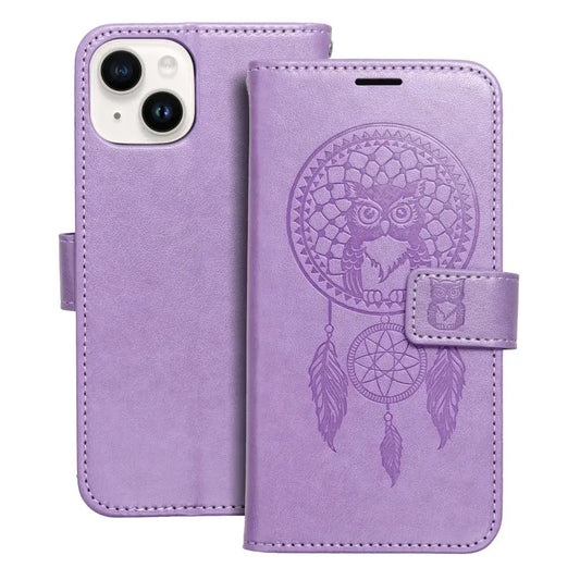 Mezzo Book Case iPhone 14 Dreamcatcher Lila - MIZO.at
