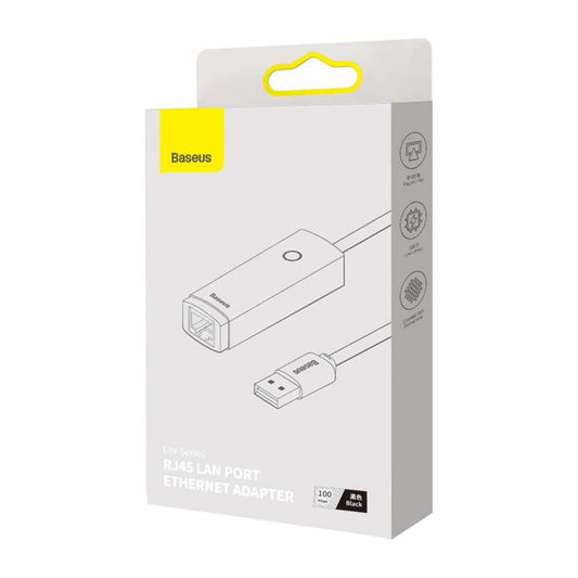 USB auf LAN Adapter RJ45 100Mbps Netzwerk Baseus Lite - MIZO.at