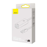 USB auf LAN Adapter RJ45 100Mbps Netzwerk Baseus Lite - MIZO.at