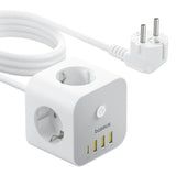 Baseus PowerCombo 7-in-1 Cube Steckdosenleiste mit USB & USB-C - MIZO.at