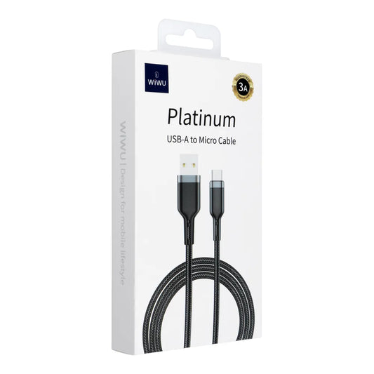 Platinum Series USB-A auf USB-C Kabel – 3 A Fast Charging, 1,2 m - MIZO.at