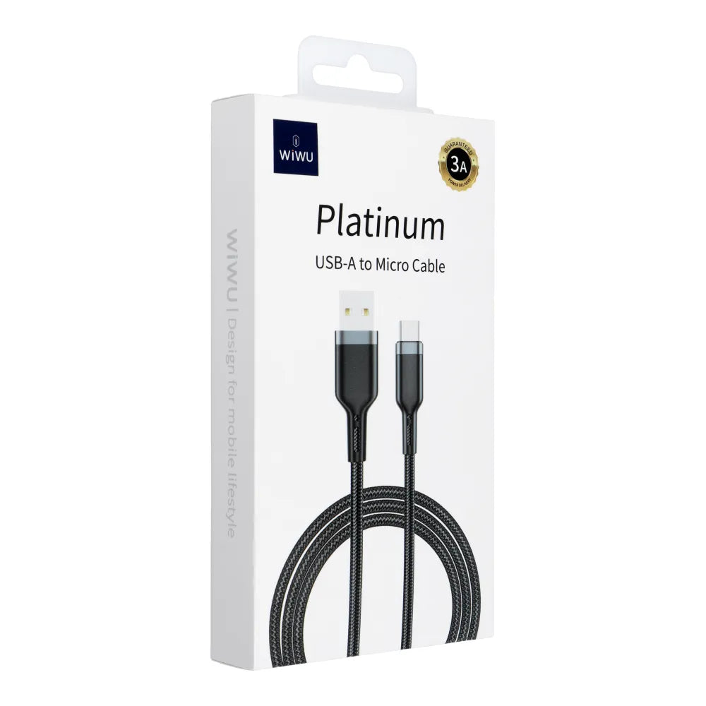 Platinum Series Micro USB Cable | 3A Fast Charging - MIZO.at