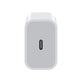 MOONX MC03 20W PD Ladegerät USB-C Netzteil inkl. USB-C Kabel Weiß - MIZO.at