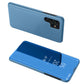 Samsung S24 Ultra Clear View Case – Blau Smart Flip Cover Elegant - MIZO.at