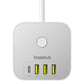 Baseus PowerCombo 7-in-1 Cube Steckdosenleiste mit USB & USB-C - MIZO.at