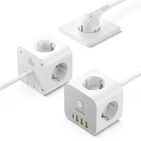 Baseus PowerCombo 7-in-1 Cube | Power Strip with USB & USB-C - MIZO.at