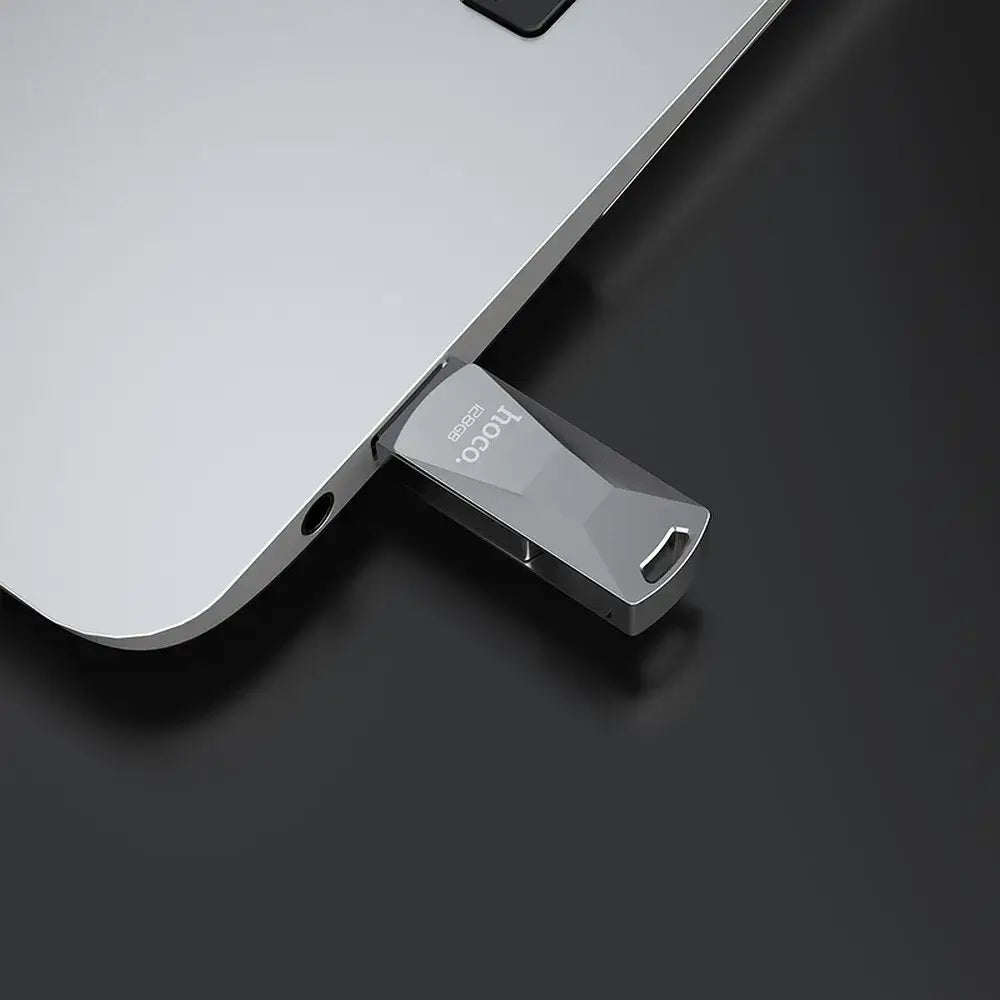 Hoco UD5 USB-Stick 128GB USB 3.0 Grau Speicherstick - MIZO.at