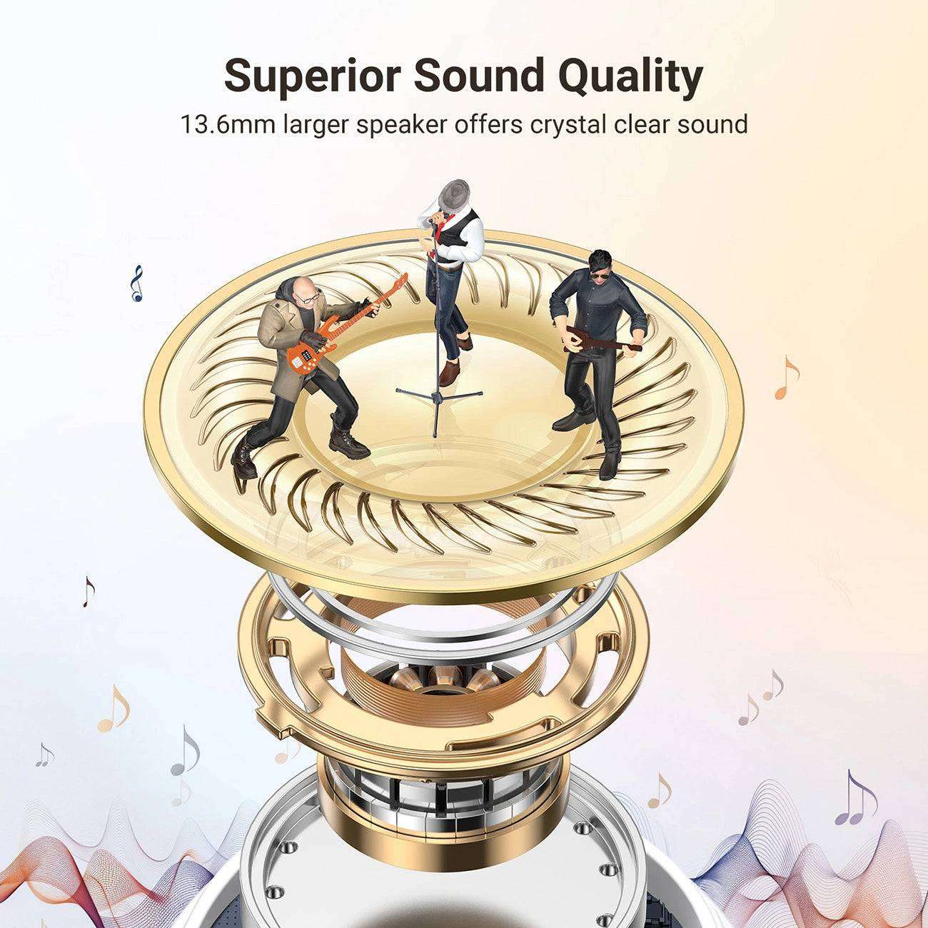 Ugreen HiTune H5 Wireless Headphones | Noise Reduction, 6H Playtime - MIZO.at