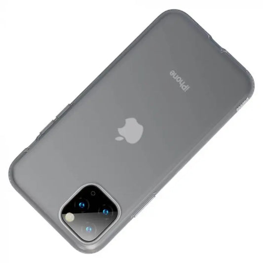 iPhone 11 Pro Max Case Jelly Liquid Silica Gel – Schwarz Flexibler Schutz - MIZO.at