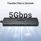 UGREEN CM219 USB-A 3.0 Hub – 4-Port High-Speed Erweiterung - MIZO.at