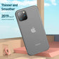 iPhone 11 Pro Max Case Jelly Liquid Silica Gel – Schwarz Flexibler Schutz - MIZO.at