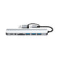 Tech-Protect HB06 9-in-1 USB-C Hub - Multiport Adapter Space Grau - MIZO.at