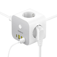 Baseus PowerCombo 7-in-1 Cube | Power Strip with USB & USB-C - MIZO.at