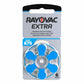 Rayovac Extra 675 Batteries 6er Pack Hearing Aid - MIZO.at