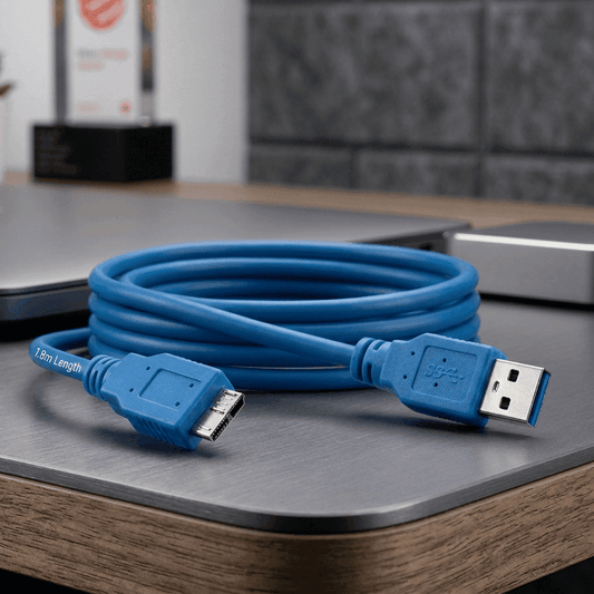 USB 3.0 Kabel A auf Micro B 1,8m Datenkabel Festplatte PC Verbindung - MIZO.at