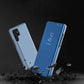 Samsung S24 Ultra Clear View Case – Blau Smart Flip Cover Elegant - MIZO.at