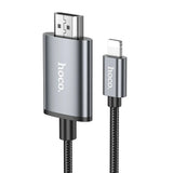 Lightning auf HDMI Kabel 2m 1080p iPhone TV Adapter Hoco UA27 - MIZO.at