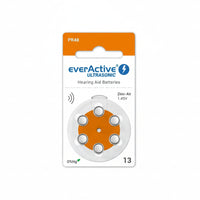 everActive ULTRASONIC 13 Batteries 6er Pack Hearing Aid - MIZO.at