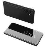 Samsung S24 Ultra Clear View Case – Schwarz Smart Flip Cover Elegant - MIZO.at