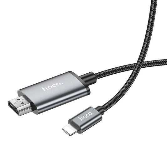 Lightning auf HDMI Kabel 2m 1080p iPhone TV Adapter Hoco UA27 - MIZO.at