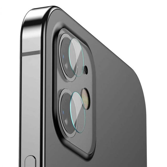 iPhone 12 Mini Kamera-Linsenschutz 0,25 mm Gem Film 2er – Ultradünn - MIZO.at