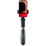 XO SS08 2-in-1 Selfie Stick Schwarz | Stativ & Bluetooth-Fernauslöser - MIZO.at
