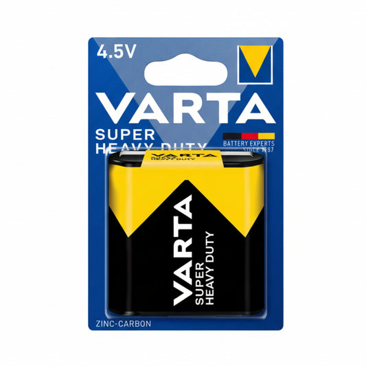 1er Pack Varta Superlife 3R12 4,5V Flachbatterie Zink-Kohle - MIZO.at