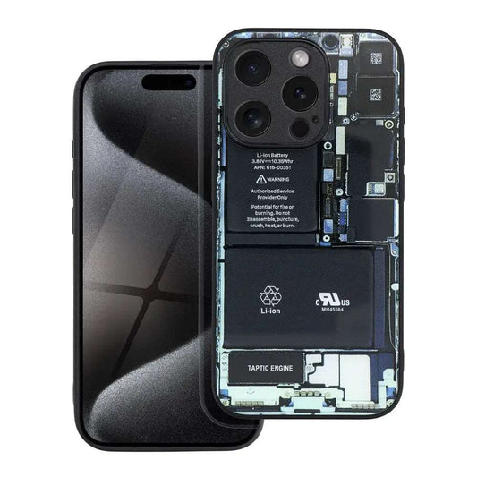 TECH Hülle für iPhone 14 Pro Max, Design 1 | Robust & Stylisch - MIZO.at