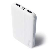 Wozinsky 10000mAh Powerbank White | Slim Dual USB Charger - MIZO.at