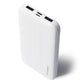 Wozinsky Powerbank 10.000 mAh Weiß – Ultraleichtes Dual-USB-Ladegerät - MIZO.at