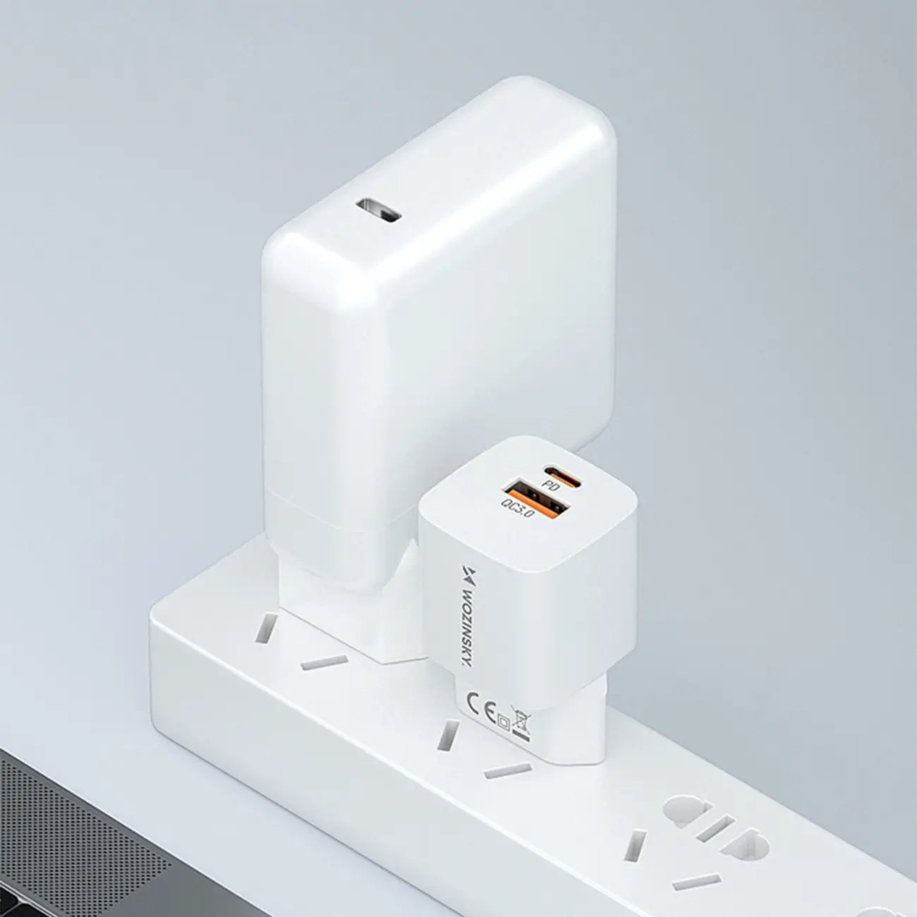 Wozinsky CMWCW 20W USB-C/USB-A Wall Charger – White - MIZO.at
