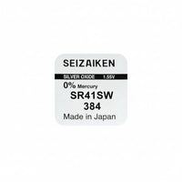 Seizaiken SEIKO 384 SR41SW Silberoxid Uhrbatterie - MIZO.at