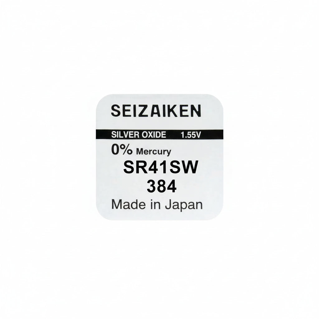 Seizaiken SEIKO 384 SR41SW Silberoxid Uhrbatterie - MIZO.at