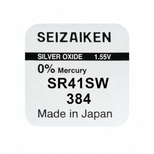 Seizaiken SEIKO 384 SR41SW Silberoxid Uhrbatterie - MIZO.at