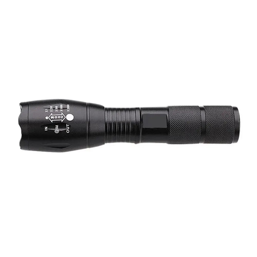 LED Flashlight with Telescoping Zoom – Black - MIZO.at