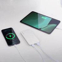 Wozinsky 10000mAh Powerbank White | Slim Dual USB Charger - MIZO.at