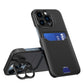 iPhone 14 Pro Max Leder Wallet Case – Kartensteckplatz Ständer - MIZO.at