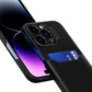iPhone 14 Pro Max Leder Wallet Case – Kartensteckplatz Ständer - MIZO.at
