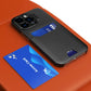 iPhone 14 Pro Max Leder Wallet Case – Kartensteckplatz Ständer - MIZO.at