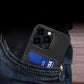 iPhone 14 Pro Max Leder Wallet Case – Kartensteckplatz Ständer - MIZO.at