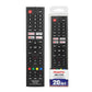 Universal TV Fernbedienung 20in1 Smart Netflix YouTube URC1699 - MIZO.at