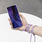Universal Handy-Lanyard 150 cm Lila | Verstellbare Umhängekordel - MIZO.at