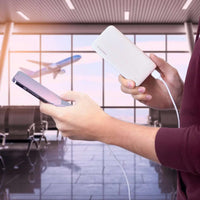 Wozinsky 10000mAh Powerbank White | Slim Dual USB Charger